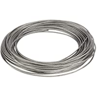 Alambre de Acero 304 Alambre de Cable de Acero Inoxidable Robustez Cuerda de Cable de Pesca Alambre de Acero Duro Para…